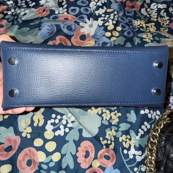 Kate Spade Black Satchel with Alice Design - Picture 2 of 4